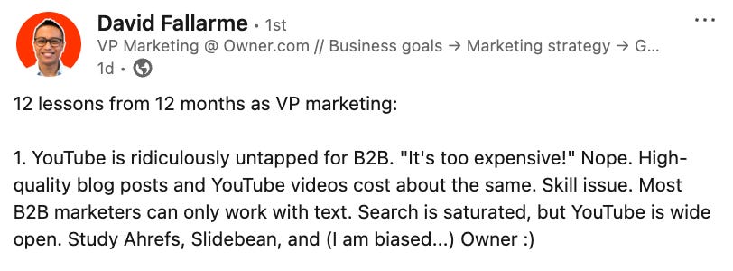 YouTube: One of the Biggest Missed Opportunities in B2B Marketing