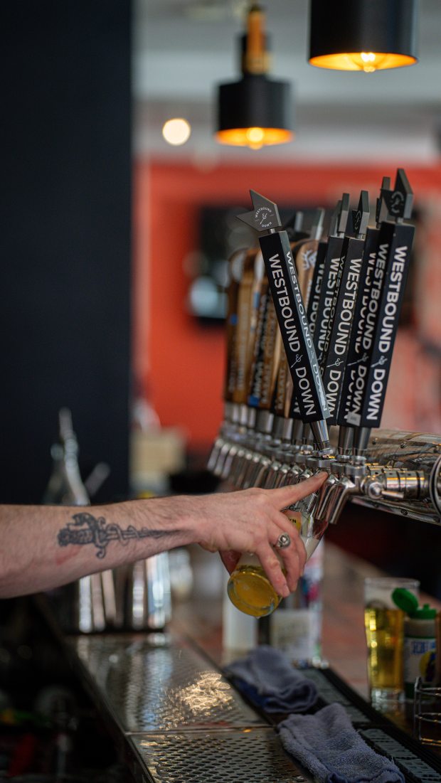 Westbound & Down Brewing Company, located in Idaho Springs, Colorado. (Photo courtesy of Westbound & Down Brewing Company/Jeff Fierberg)